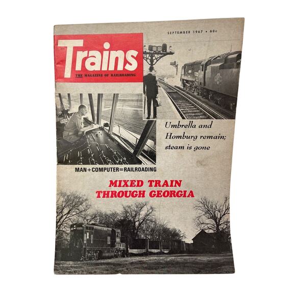 Trains Magazine Lot of 5 Sep Oct Nov 67  Nov 70‎ Aug 71 Railroadiana Locomotive - Picture 4 of 11